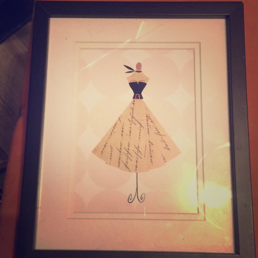 Print of Fancy Dress x 2